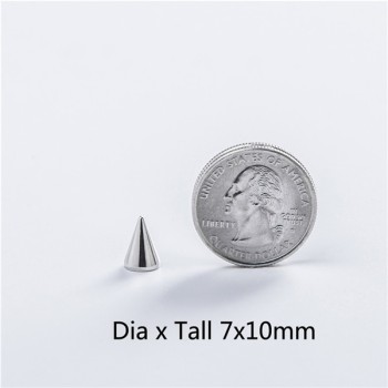 NO13 Cone Screw Spikes 7x10mm 100pcs/bag