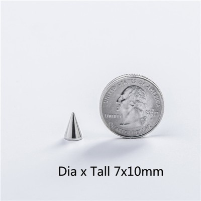 NO13 Cone Screw Spikes 7x10mm 100pcs/bag