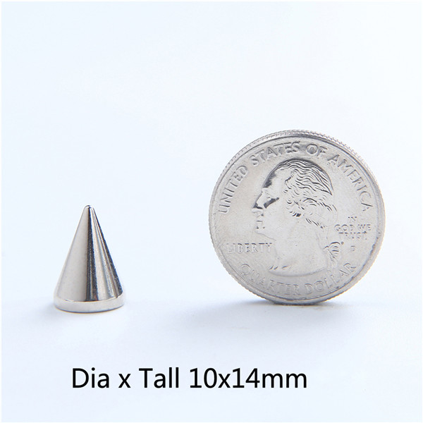 NO32 Cone Spike Studs 10x14mm  100pcs/bag