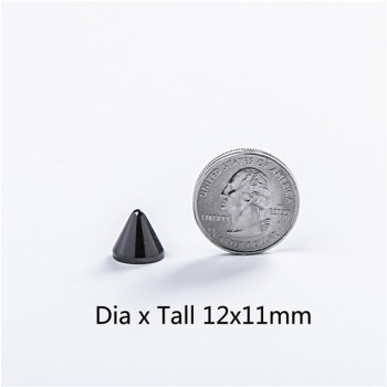 NO38-H054 Conical Screw Spikes 12x11mm 100pcs/bag