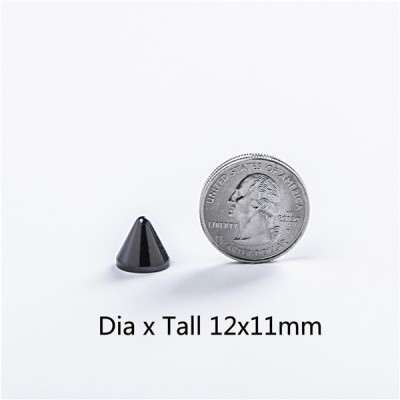 NO38-H054 Conical Screw Spikes 12x11mm 100pcs/bag