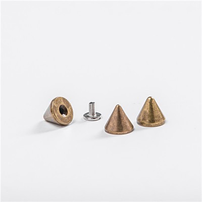 NO38-H054 Conical Screw Spikes 12x11mm 100pcs/bag