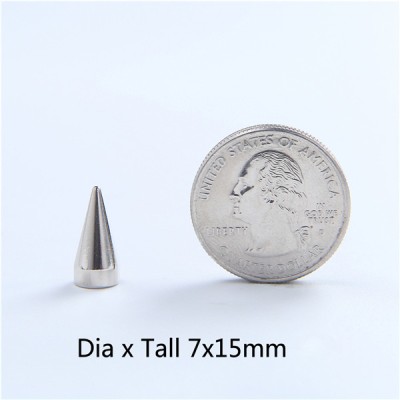 NO41 Cone Screw Spikes 7x15mm 100pcs/bag
