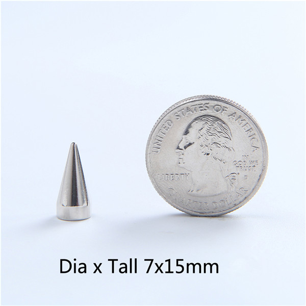 NO41 Cone Screw Spikes 7x15mm 100pcs/bag