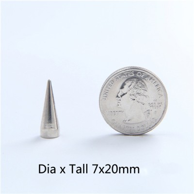 NO43 Cone Screw Spikes 7x20mm 100pcs/bag