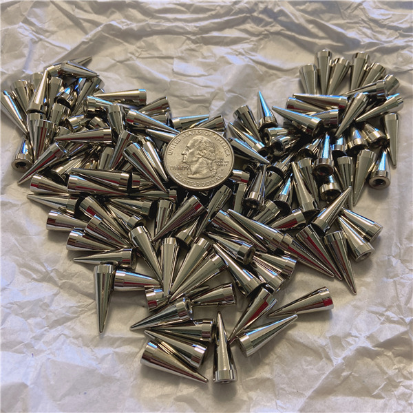 NO43 Cone Screw Spikes 7x20mm 100pcs/bag