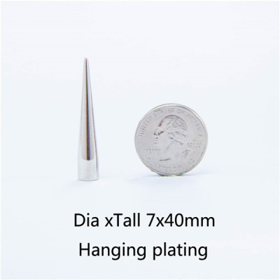 NO46 Cone Screw Spikes 7x40mm 100pcs/bag