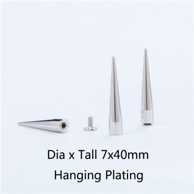 NO46 Cone Screw Spikes 7x40mm 100pcs/bag