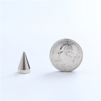 NO65 Spikes Cone Mmetal 9.5x15mm 100pcs/bag