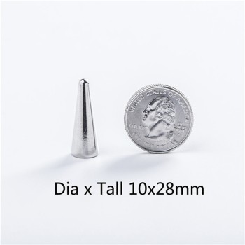 NO76 Cone Screw Spikes 10x 28mm 100pcs/bag