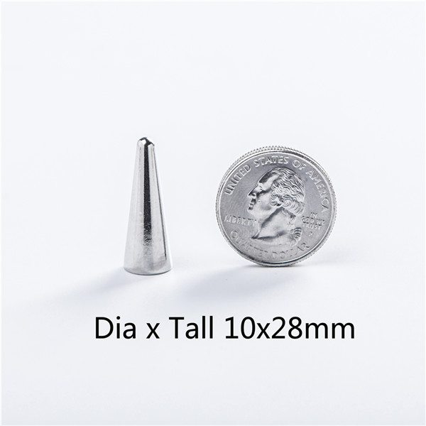 NO76 Cone Screw Spikes 10x 28mm 100pcs/bag