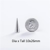 X051 Cone Screw Spikes 10x26mm 100pcs/bag