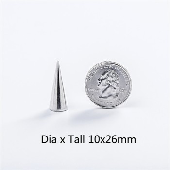 X051 Cone Screw Spikes 10x26mm 100pcs/bag