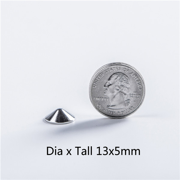 X1305 Cone Screw Spikes 13x5mm 100pcs/bag