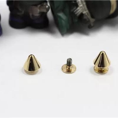 Y053 Conical cone Spikes 9.5x7mm 100pcs/bag