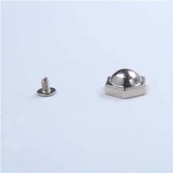 H021 Dome&Mushrooms Screwback Spikes 15X8mm 100pcs/bag