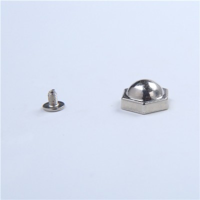 H021 Dome&Mushrooms Screwback Spikes 15X8mm 100pcs/bag