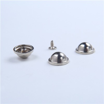 H043 Dome&Mushrooms Screw Spikes 15X7mm 100pcs/bag