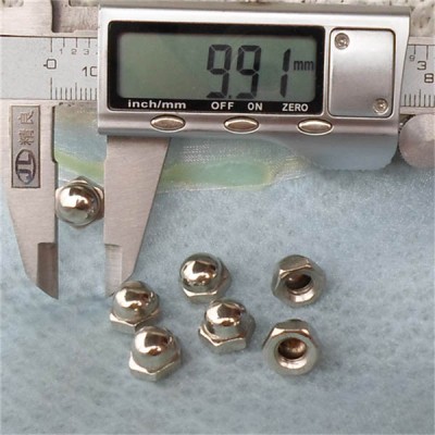 H045 Dome&Mushrooms Spikes 10x8mm   100pcs/bag