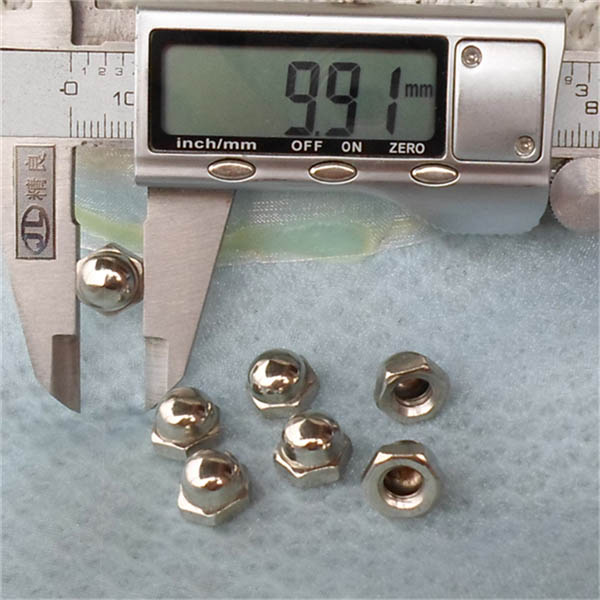 H045 Dome&Mushrooms Spikes 10x8mm   100pcs/bag