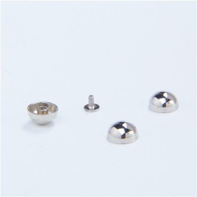NOH051 Dome&Mushrooms Screw Spikes 15x8mm   100pcs/bag