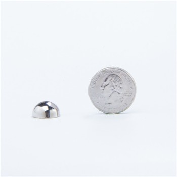 NOH051 Dome&Mushrooms Screw Spikes 15x8mm   100pcs/bag