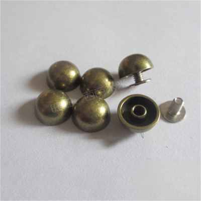 NO1206 Custom Dome&Mushrooms Spikes 12x6mm   100pcs/bag