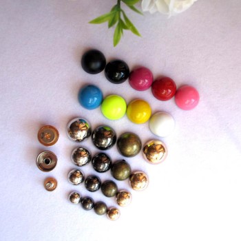 X84 Dome&Mushrooms Spikes For Leather 8x4mm  100pcs/bag