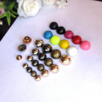 X84 Dome&Mushrooms Spikes For Leather 8x4mm  100pcs/bag