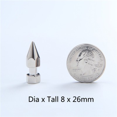 NO0826 Hex Screw Spikes 8x26mm 100pcs/bag