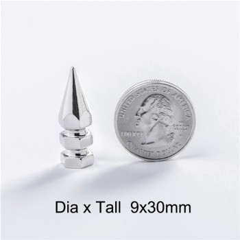 NO0930 Hex Screw Spikes 9x30mm 100pcs/bag