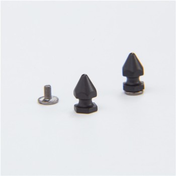 NO72-H010 Hex Spikes For Leather 8x14mm 100pcs/bag