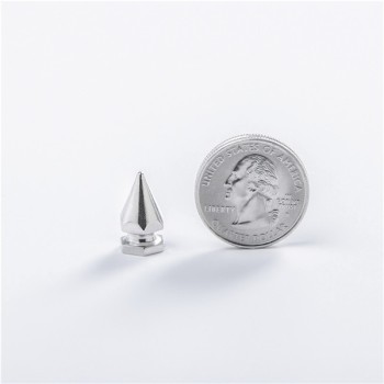 NO83 Brass Hex Screw Spikes 9x17mm 100pcs/bag