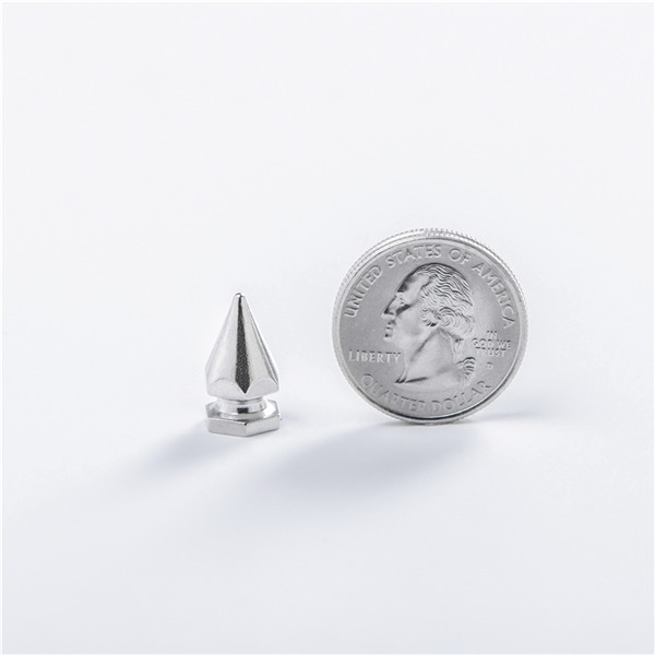 NO83 Brass Hex Screw Spikes 9x17mm 100pcs/bag