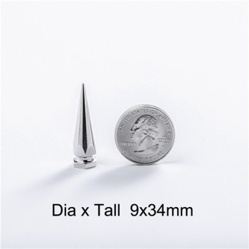 NO89 Hexagon Screw Spikes 9x34mm 100pcs/bag