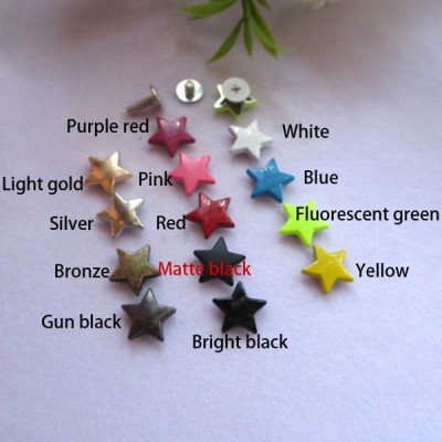 X1212 Pentagram Spikes 12x12mm  100pcs/bag