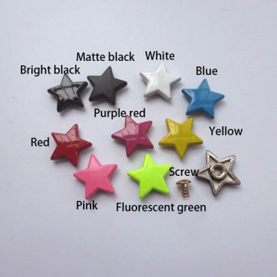 X1212 Pentagram Spikes 12x12mm  100pcs/bag