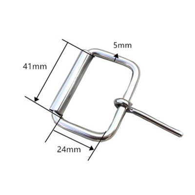 BS001  Stainless Steel Stainless Steel Pin Buckle Bag Horse Saddle Accessories Woman Belt Roller Buckle  10pcs per bag