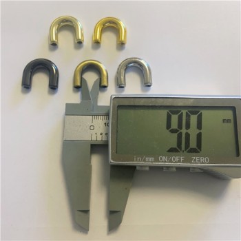 DR002  Alloy  D-ring Bag Connector Anchor Buckles Arch Bridge With Screws Hanger Hooks 100pcs/Bag