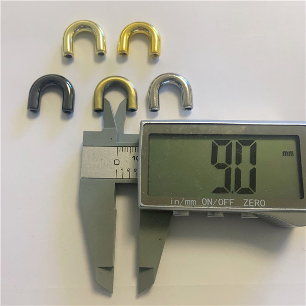 DR002  Alloy  D-ring Bag Connector Anchor Buckles Arch Bridge With Screws Hanger Hooks 100pcs/Bag