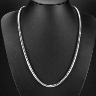 SC0010 Stainless Steel Basic Link Chain Necklace Men Women  10 Meters per Bag