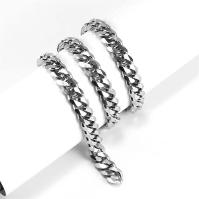 SC0013Stainless Steel Basic Link Chain Necklace Men Women  10 Meters per Bag