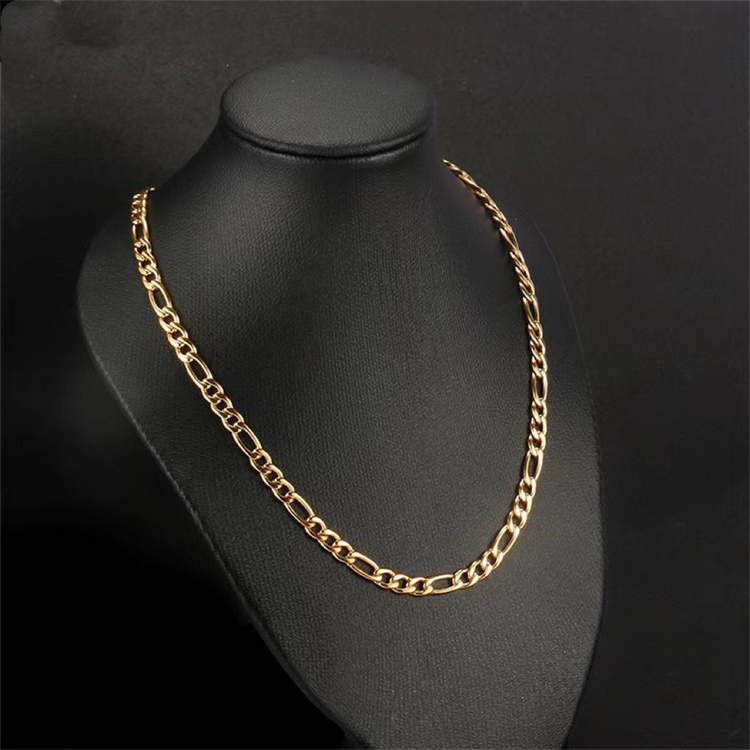 SC0015 Stainless Steel Basic Link Chain Necklace Men Women  10 Meters per Bag
