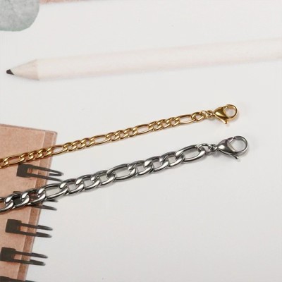 SC0015 Stainless Steel Basic Link Chain Necklace Men Women  10 Meters per Bag