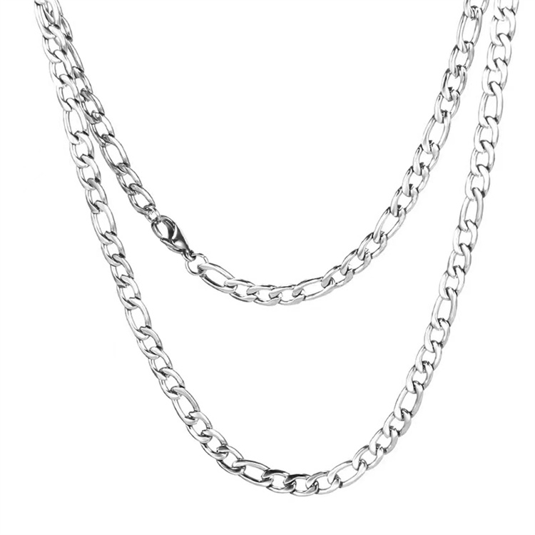 SC0015 Stainless Steel Basic Link Chain Necklace Men Women  10 Meters per Bag