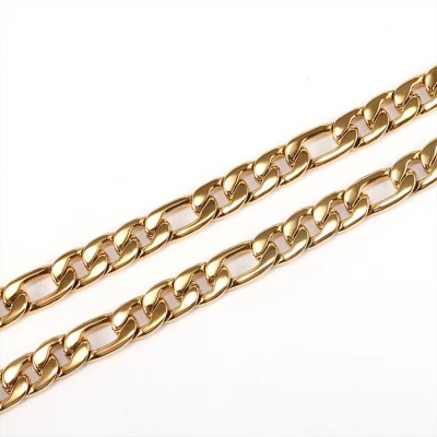SC0015 Stainless Steel Basic Link Chain Necklace Men Women  10 Meters per Bag