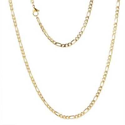 SC0015 Stainless Steel Basic Link Chain Necklace Men Women  10 Meters per Bag