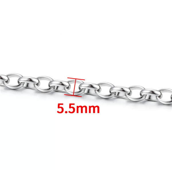 SC001 Stainless Steel Basic Link Chain Necklace Men Women  10 Meters per Bag