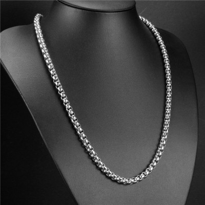 SC003 Stainless Steel Basic Link Chain Necklace Men Women  10 Meters per Bag