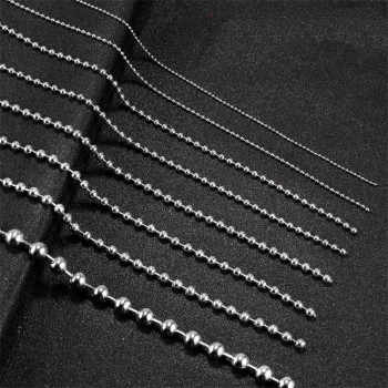 SC004 Stainless Steel Basic Link Chain Necklace Men Women  10 Meters per Bag